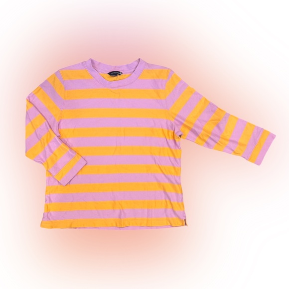 VINTAGE lands end bright top - Picture 2 of 3